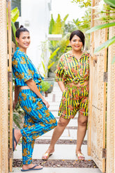 SAFARI PLUS SIZE SHORTS SET